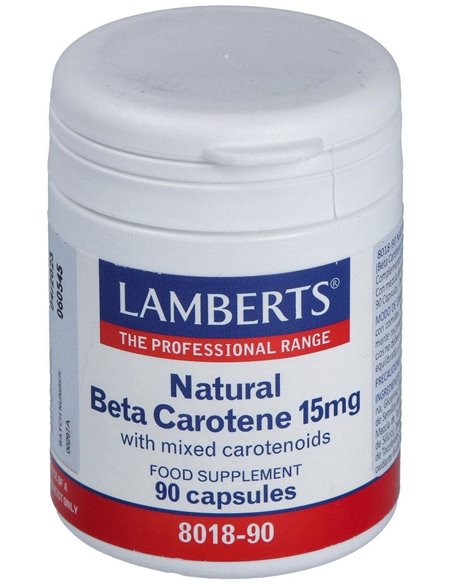 Beta caroteno Natural 15 mg 90 Caps. de Lamberts