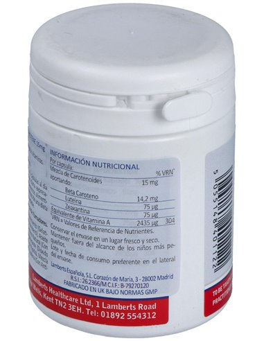 Beta caroteno Natural 15 mg 90 Caps. de Lamberts