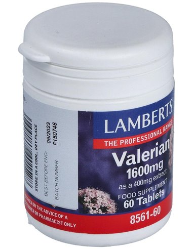 Valeriana 1600 mg (Valeriana officinalis) de Lamberts