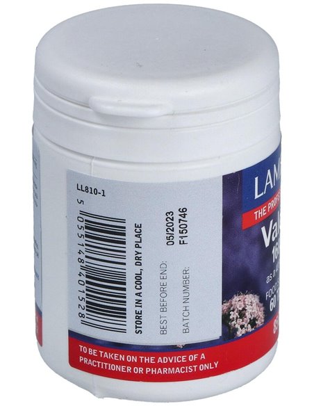 Valeriana 1600 mg (Valeriana officinalis) 60 Tabs. de Lamberts