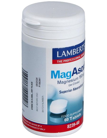 MagAsorb® (Magnesio 150 mg como citrato) de Lamberts