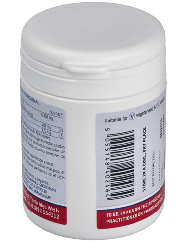 Equinácea 1000 mg con Vitamina C y Zinc 60 Tabs. de Lamberts