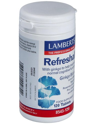 Refreshall® (Vit, Min, Gingko, Melisa, Romero +) de Lamberts