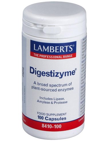 Digestizyme® (Enzimas vegetales) 100 Caps. de Lamberts