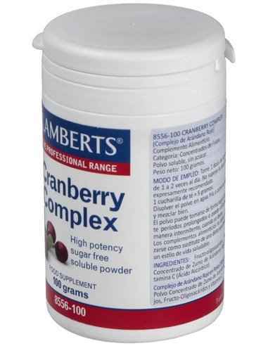 Complejo de Arándano con FOS y Vitamina C en Polvo de Lamberts