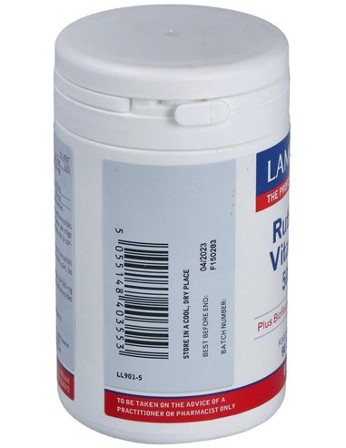 Rutina y Vitamina C 500 mg con Bioflavonoides 90 Tabs. de Lamberts