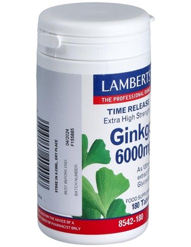 Ginkgo Biloba 6000 mg de Lamberts