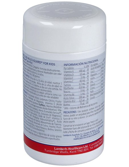 Multi-Guard® for Kids 100 Tabs. de Lamberts