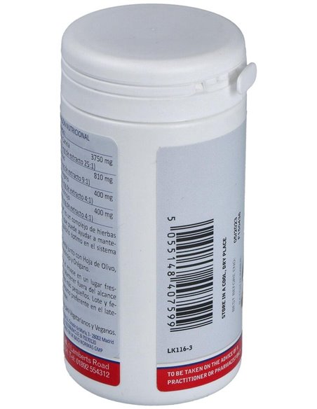 Candaway® (Canela, olivo, hinojo y orégano) 60 Tabs. de Lamberts