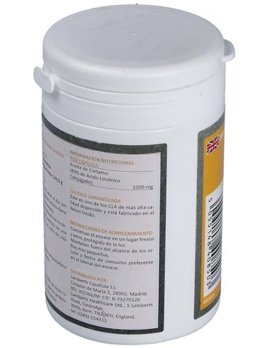 CLA Cápsulas  90 Caps. de Lamberts