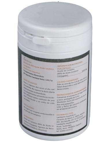 CLA Cápsulas  90 Caps. de Lamberts