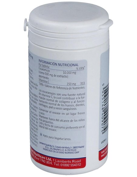 Escaramujo 10.000 mg 60 Tabs. de Lamberts