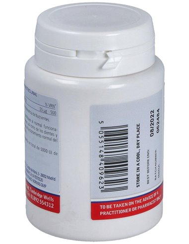 Vitamina D3 1000 UI (25 µg) 120 Caps. de Lamberts