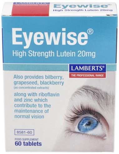 Eyewise® (Luteína, Zeaxantina,Plantas, Vit, Min) 60 Tabs. de Lamberts