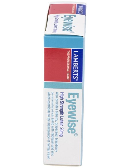 Eyewise® (Luteína, Zeaxantina,Plantas, Vit, Min) de Lamberts