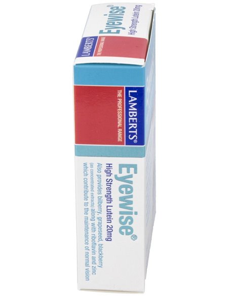 Eyewise® (Luteína, Zeaxantina,Plantas, Vit, Min) de Lamberts