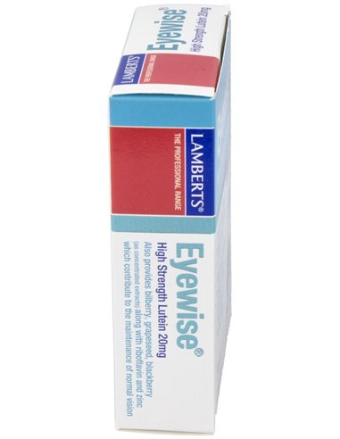Eyewise® (Luteína, Zeaxantina,Plantas, Vit, Min) 60 Tabs. de Lamberts