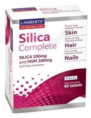 Silica Complete (Cabello, Piel y Uñas) 60 Tabs. de Lamberts