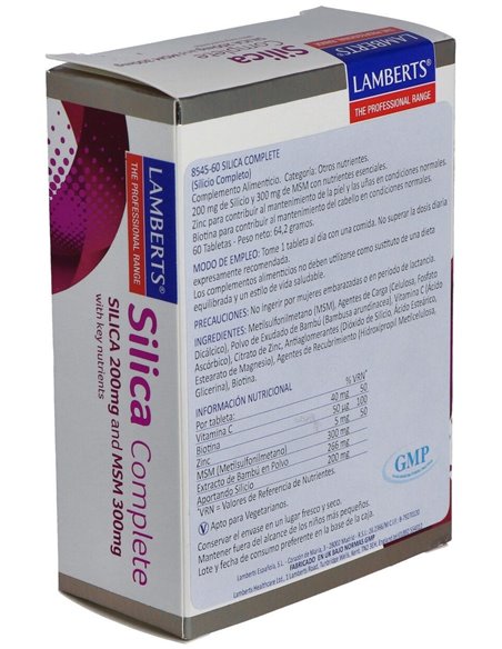 Silica Complete (Cabello, Piel y Uñas) de Lamberts