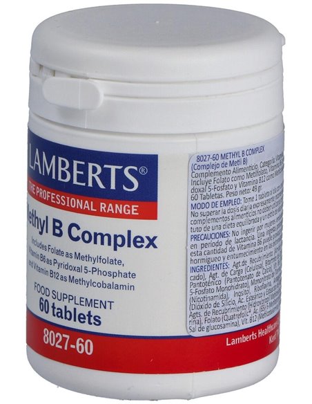 Methyl B Complex 60 Tabs. de Lamberts