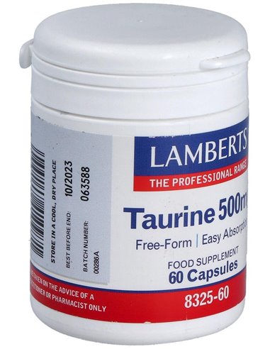 Taurina 500 mg de Lamberts