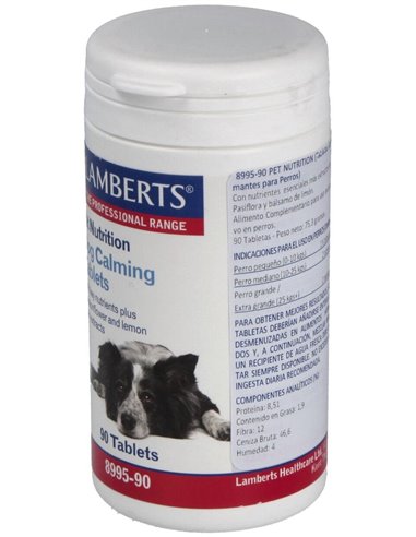 Tabletas Calmantes para Perros de Lamberts