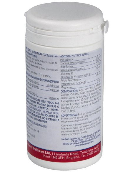 Tabletas Calmantes para Perros de Lamberts