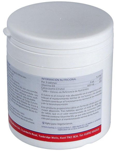 CalAbsorb® (Calcio 800 mg como citrato) de Lamberts