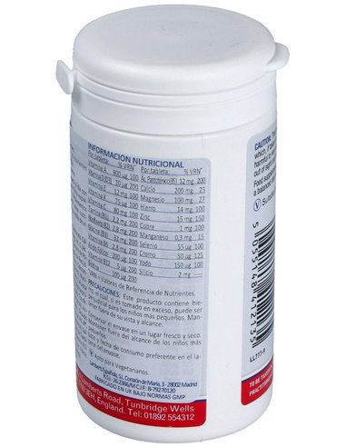 A to Z Multi (Vitaminas y Minerales) Una al Día 60 Tabs. de Lamberts