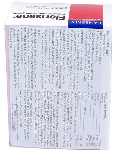 Florisene® (Cabello de la Mujer) 90 Tabs. de Lamberts