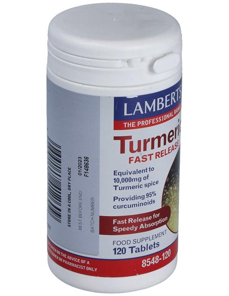 Cúrcuma de Liberación Rápida de Lamberts