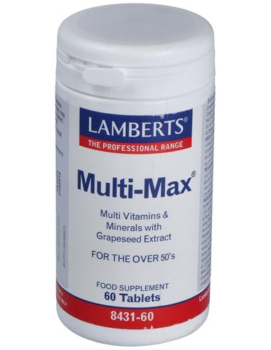 Multi-Max® (Para Mayores de 50) 60 Tabs. de Lamberts