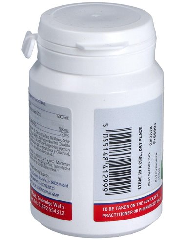 Ginkgo Biloba 6000 mg 60 Tabs.  de Lamberts