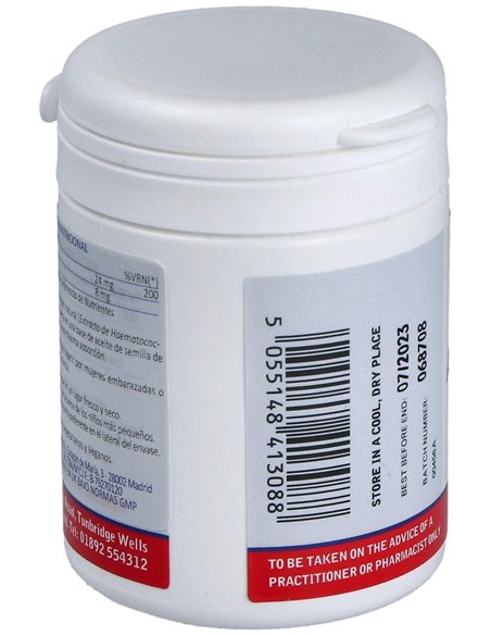 Astaxantina 8 mg con Vitamina E Natural de Lamberts