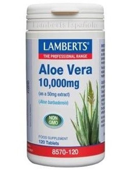 Aloe Vera 10.000 mg (Aloe barbadensis) HADs < a 1ppm de Lamberts
