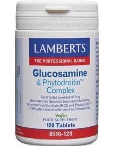 Complejo de Glucosamina y Fitodroitina 120 Tabs. de Lamberts
