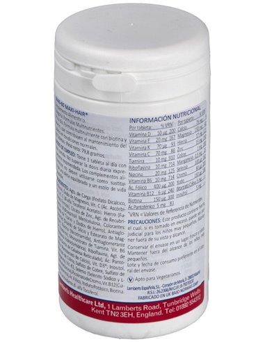 Maxi Hair® (Bienestar del cabello) 60 Tabs. de Lamberts