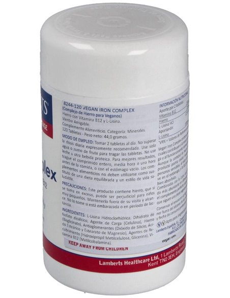 Bio- Iron Complex  NUEVO NOMBRE de Lamberts