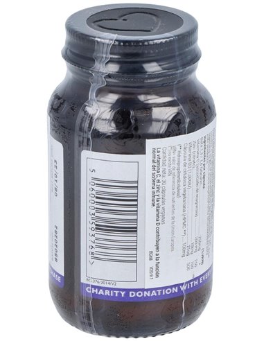 Beta Glucano 250Mg. Plus Vit C, D3, Zinc 30Cap.Veg de Viridian