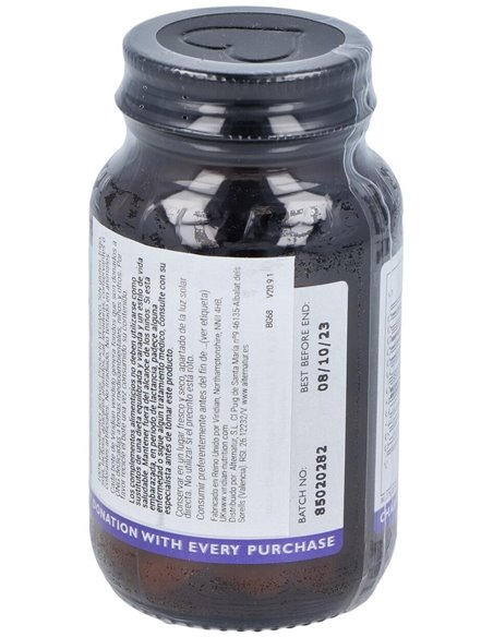 Beta Glucano 250Mg. Plus Vit C, D3, Zinc 30Cap.Veg de Viridian