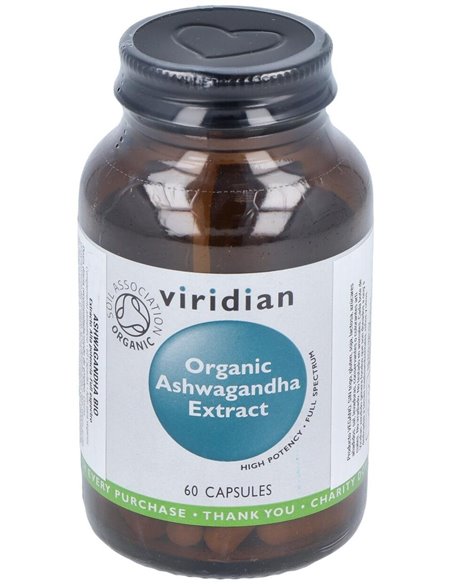 Ashwagandha Extracto 60Cap.Veg. Bio de Viridian