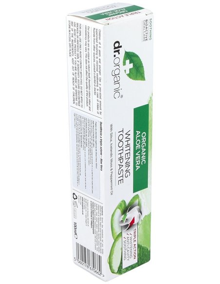 Pasta De Dientes Aloe Vera Organico 100Ml. de Dr. Organic