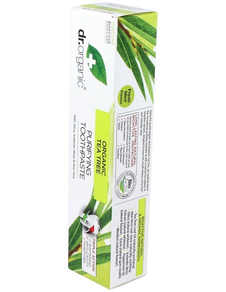 Pasta De Dientes Arbol Del Te Organico 100Ml. de Dr. Organic