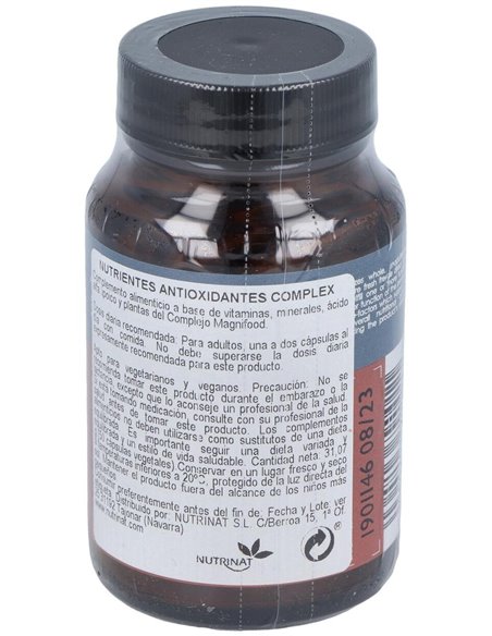 Nutrientes Antiox. Complex 50Vcap. de Terranova