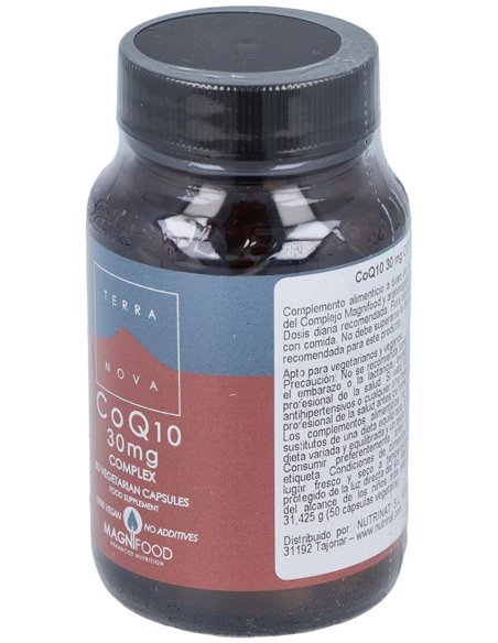 Co Q10 30Mg.Complex 50Vcap. de Terranova