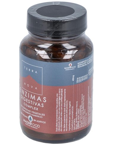 Enzimas Digestivas Complex 50Vcap. de Terranova