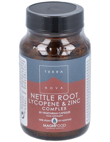 Ortiga, Licopeno Y Zinc Complex 50 Vcáps de Terranova