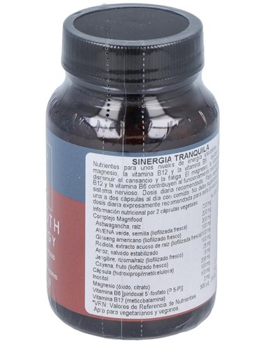 Sinergia Tranquila 50 Vcáps de Terranova