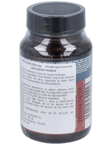 Cordiceps 500Mg. 50Vcap. de Terranova