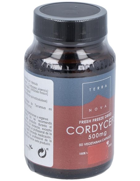 Cordiceps 500Mg. 50Vcap. de Terranova